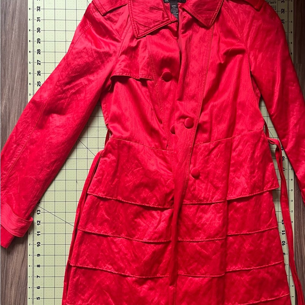 Red Trench Coat